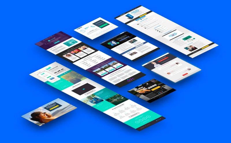 landing page